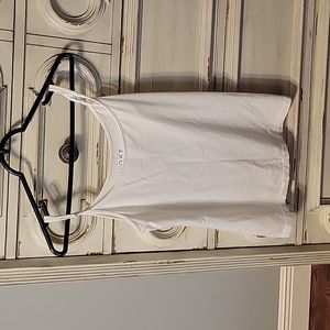 White under shirt tank top
